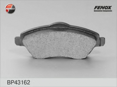 FENOX bp43162 -  Колодки тормозные дисковые передние, комплект