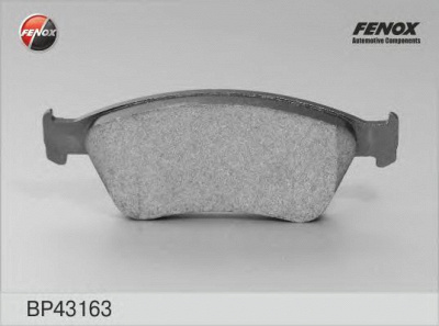 FENOX bp43163 -  Колодки тормозные дисковые передние, комплект