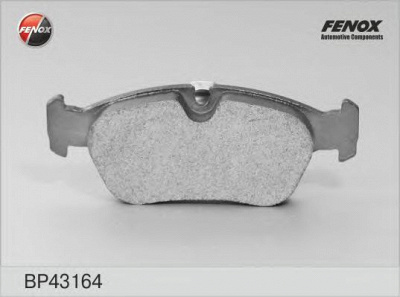 FENOX bp43164 -  Колодки тормозные дисковые передние, комплект