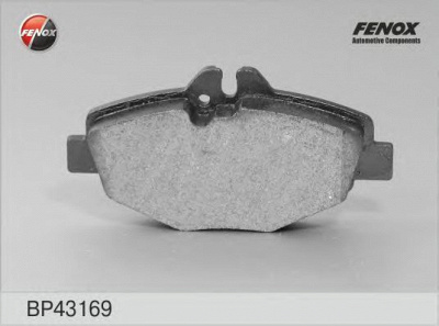 FENOX bp43169 -  Колодки тормозные дисковые передние, комплект