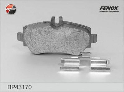 FENOX bp43170 -  Колодки тормозные дисковые передние, комплект