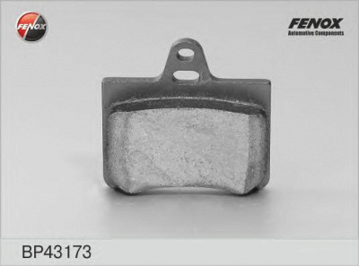 FENOX bp43173 -  Колодки тормозные дисковые задниеие, комплект