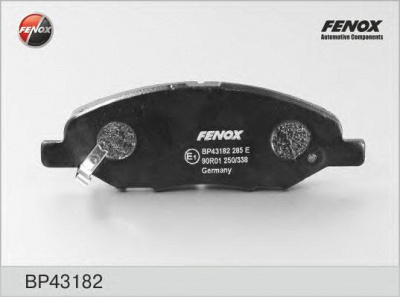 FENOX bp43182 -  Колодки тормозные дисковые передние, комплект