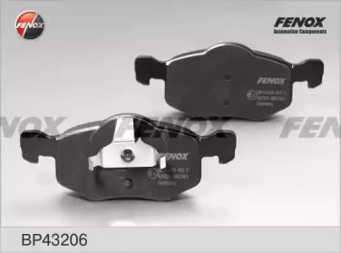 FENOX bp43206 -  Комплект тормозных колодок, дисковый тормоз