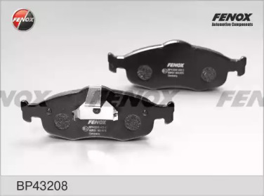FENOX bp43208 -  Комплект тормозных колодок, дисковый тормоз