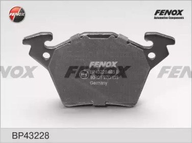 FENOX bp43228 -  Комплект тормозных колодок, дисковый тормоз