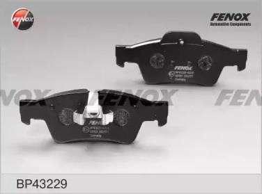 FENOX bp43229 -  Комплект тормозных колодок, дисковый тормоз