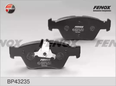 FENOX bp43235 -  Комплект тормозных колодок, дисковый тормоз
