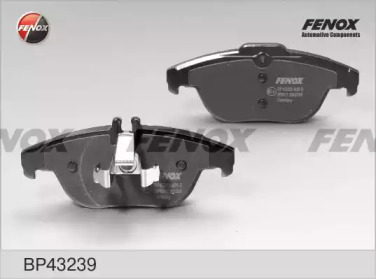 FENOX bp43239 -  Комплект тормозных колодок, дисковый тормоз