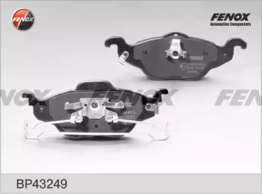 FENOX bp43249 -  Комплект тормозных колодок, дисковый тормоз