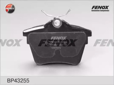FENOX bp43255 -  Комплект тормозных колодок, дисковый тормоз