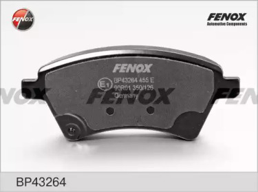 FENOX bp43264 -  Колодки тормозные дисковые 131,75716,2; передние