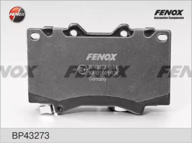 FENOX bp43273 -  Комплект тормозных колодок, дисковый тормоз