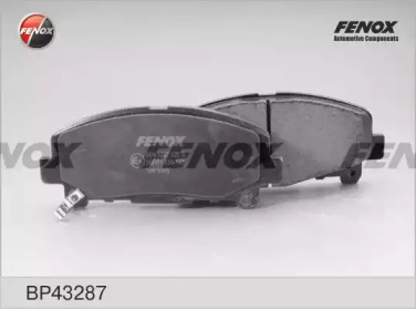 FENOX bp43287 -  Комплект тормозных колодок, дисковый тормоз