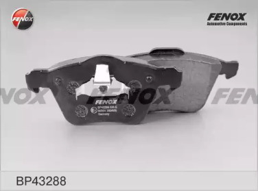 FENOX bp43288 -  Комплект тормозных колодок, дисковый тормоз