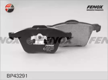 FENOX bp43291 -  Комплект тормозных колодок, дисковый тормоз