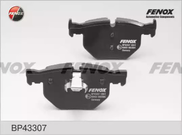 FENOX bp43307 -  Комплект тормозных колодок, дисковый тормоз