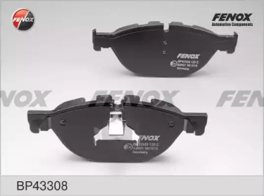 FENOX bp43308 -  Комплект тормозных колодок, дисковый тормоз