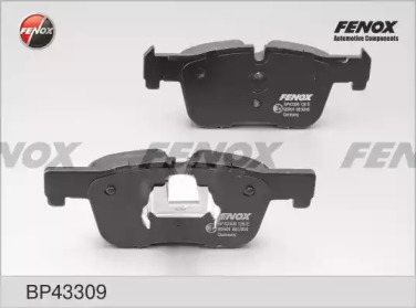 FENOX bp43309 -  Комплект тормозных колодок, дисковый тормоз