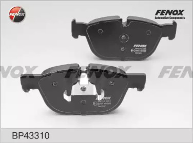 FENOX bp43310 -  Комплект тормозных колодок, дисковый тормоз