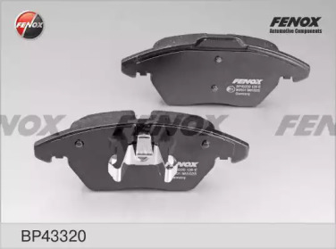 FENOX bp43320 -  Комплект тормозных колодок, дисковый тормоз