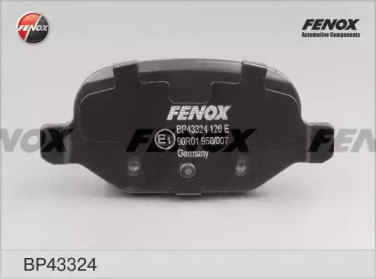 FENOX bp43324 -  Комплект тормозных колодок, дисковый тормоз