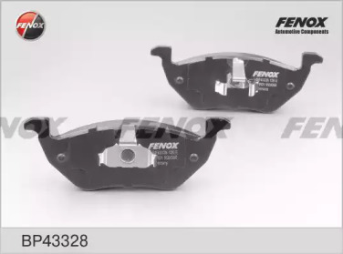 FENOX bp43328 -  Комплект тормозных колодок, дисковый тормоз