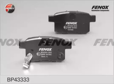 FENOX bp43333 -  Комплект тормозных колодок, дисковый тормоз
