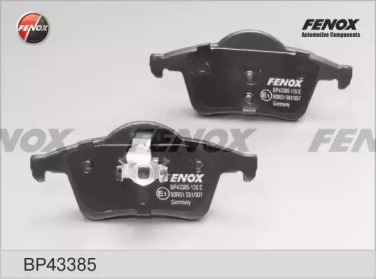 FENOX bp43385 -  Комплект тормозных колодок, дисковый тормоз