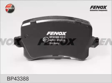 FENOX bp43388 -  Комплект тормозных колодок, дисковый тормоз