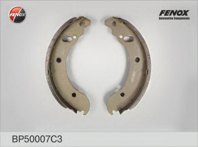 FENOX bp50007c3 -  Колодки тормозные барабанные задние
