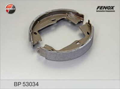FENOX bp53034 -  Комплект тормозных колодок