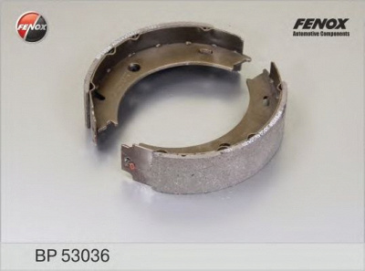 FENOX bp53036 -  Комплект тормозных колодок