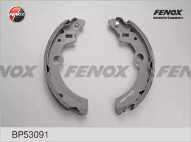 FENOX bp53091 -  Колодки тормозные барабанные 18026