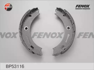 FENOX bp53116 -  Колодки тормозные барабанные