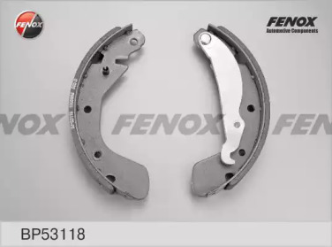 FENOX bp53118 -  Колодки тормозные барабанные 20028