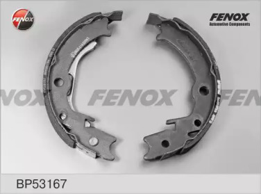 FENOX bp53167 -  Колодки тормозные барабанные