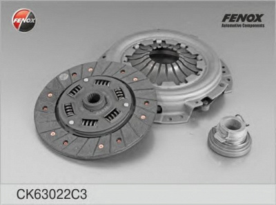 FENOX ck63022c3 -  Комплект сцепления (корзина нового образца, с направляющей)