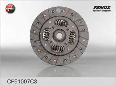 FENOX cp61007c3 -  Диск сцепления (медные заклепки)