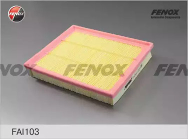 FENOX fai103 -  Воздушный фильтр_ fenox_ daewoo nexia 08- 1.5, espero 91-99 1.5-2.0, opel kadett 84-92 1.8, 2.0