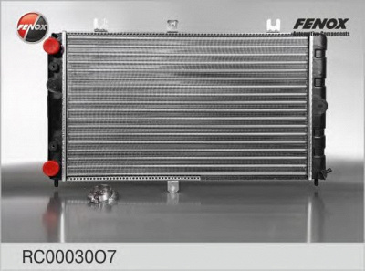 FENOX rc00030o7 -  Радиатор охлаждения ВАЗ 2170; алюм., сборный