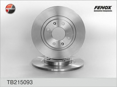FENOX tb215093 -  Тормозной диск