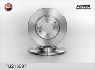 FENOX tb215097 -  Тормозной диск