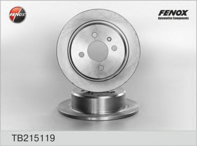 FENOX tb215119 -  Тормозной диск