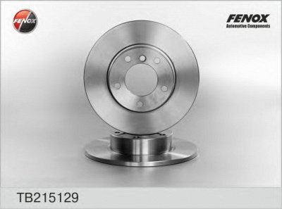 FENOX tb215129 -  Тормозной диск