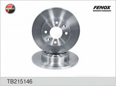 FENOX tb215146 -  Тормозной диск
