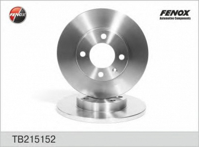 FENOX tb215152 -  Тормозной диск