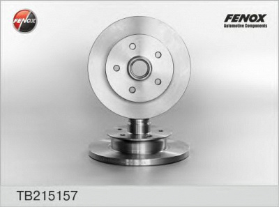 FENOX tb215157 -  Тормозной диск
