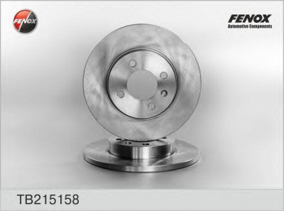 FENOX tb215158 -  Тормозной диск