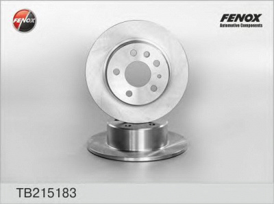 FENOX tb215183 -  Тормозной диск